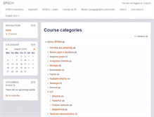 Tablet Screenshot of moodle.spsch.cz